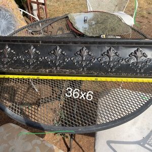 Bronze Metall Wall shelf 36x6